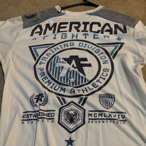 American fighter men’s shirt